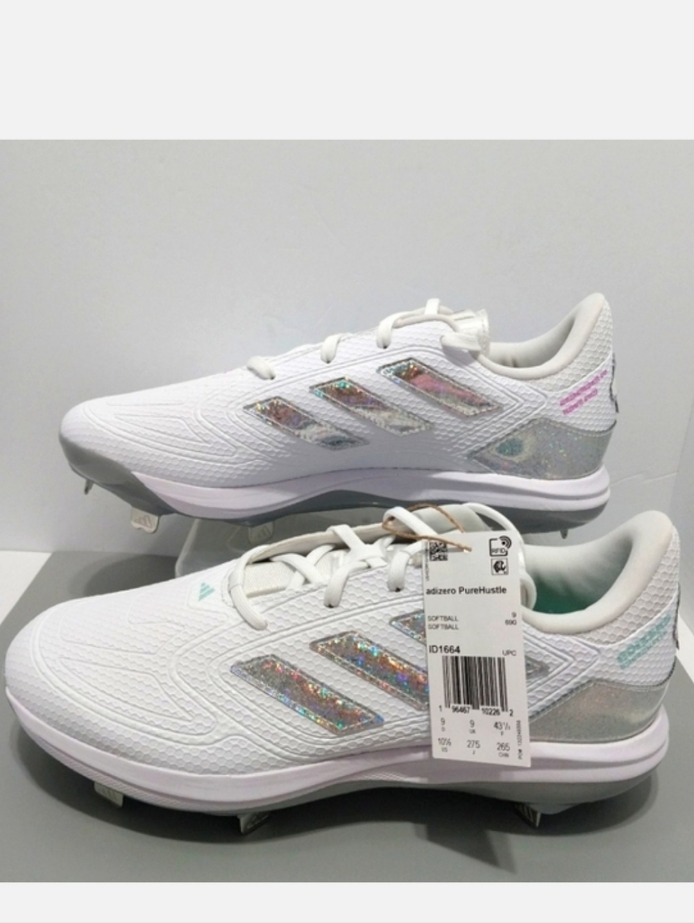 Adidas Adizero PureHustle Softball‎ Shoes, NWT, Size 10.5